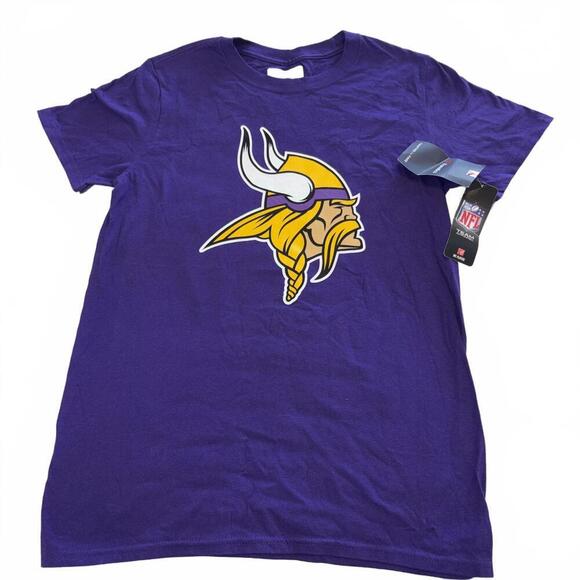Fanatics Other - Minnesota Vikings Justin Jefferson #18 New Mens Small Purple NFL T-Shirt Jersey